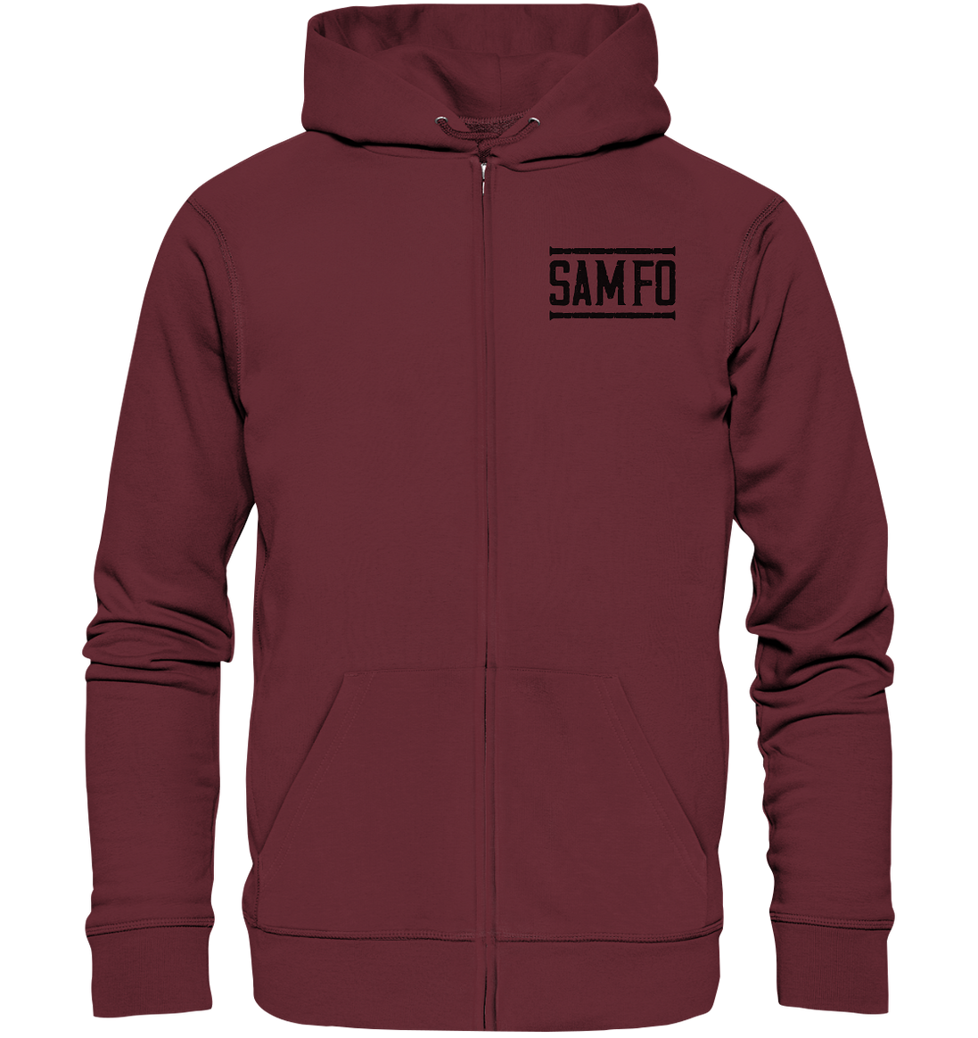 SAMFO black - Organic Zipper