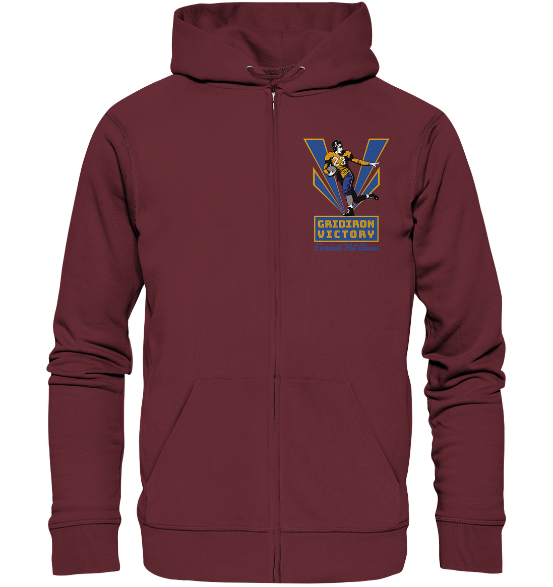 Gridiron Victory - Organic Zipper
