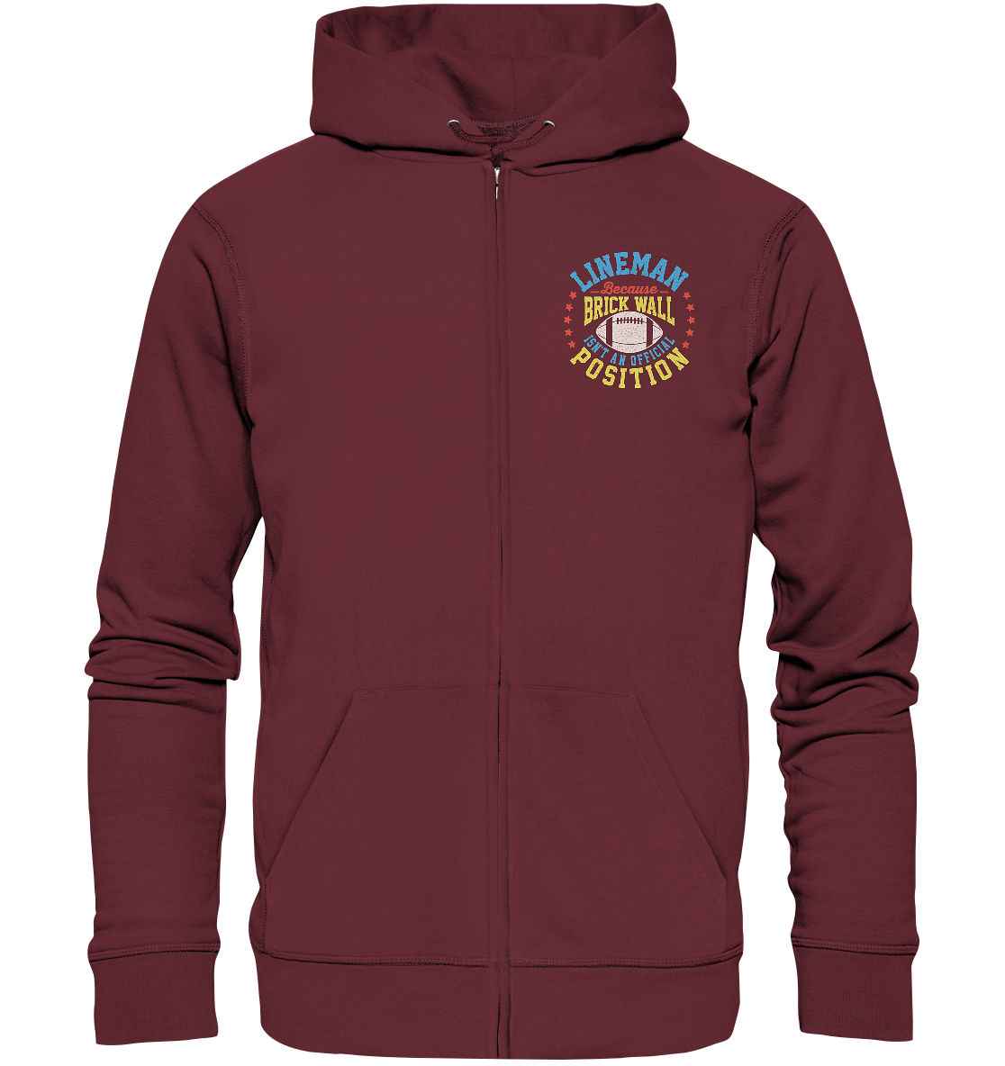Lineman Brick Wall - Organic Zipper