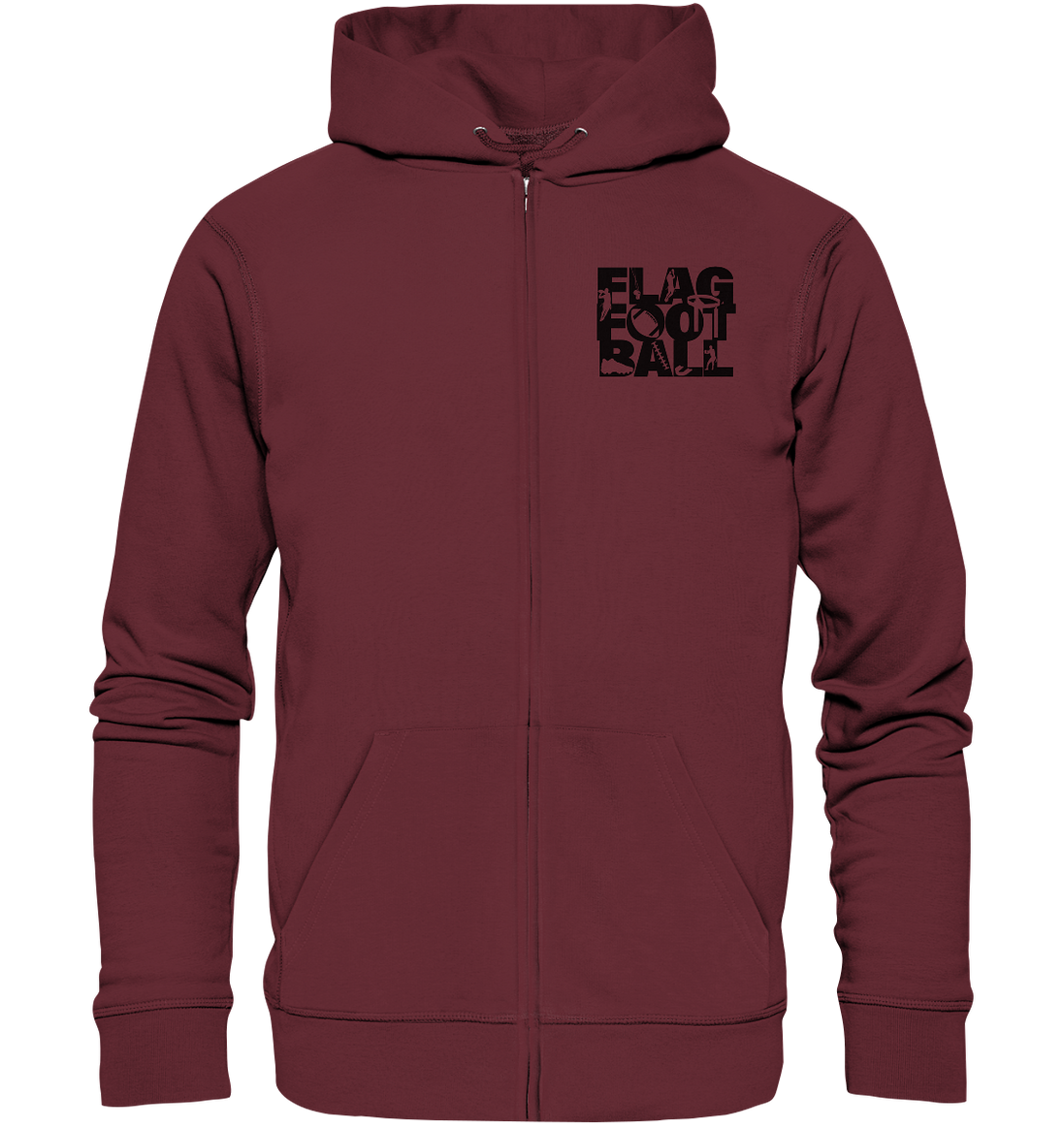 Flag Football  - Organic Zipper
