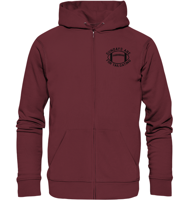 Sundays are for Tailgating  II - Organic Zipper