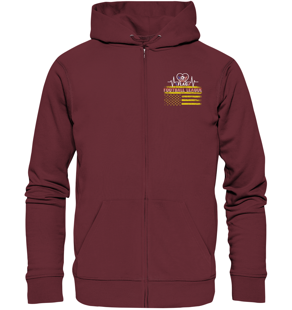 Flag Football League - Organic Zipper