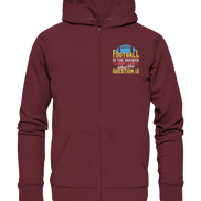 Football is the Answer - Organic Zipper