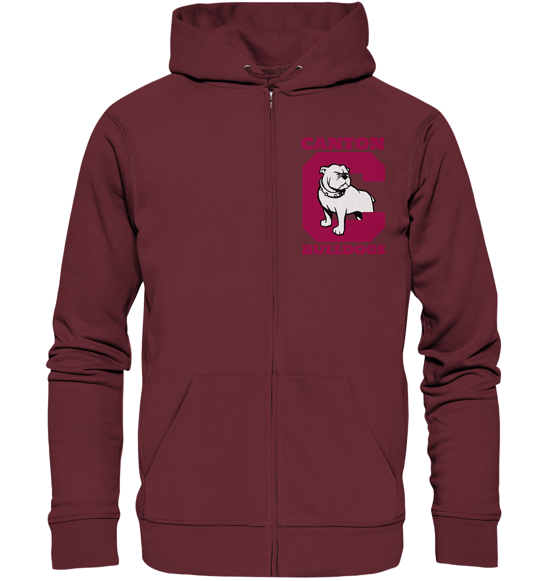 Canton Bulldogs - Organic Zipper