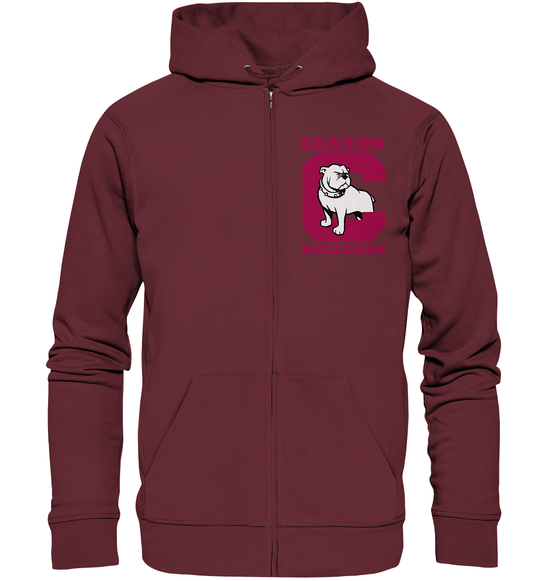 Canton Bulldogs - Organic Zipper