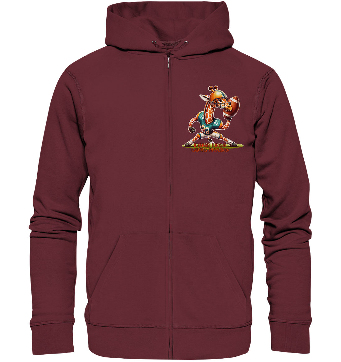 Giraffe - Organic Zipper