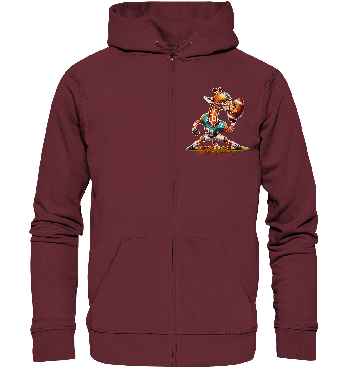 Giraffe - Organic Zipper