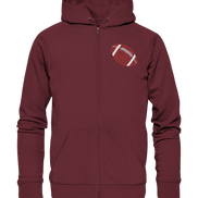 Football Dots - Organic Zipper