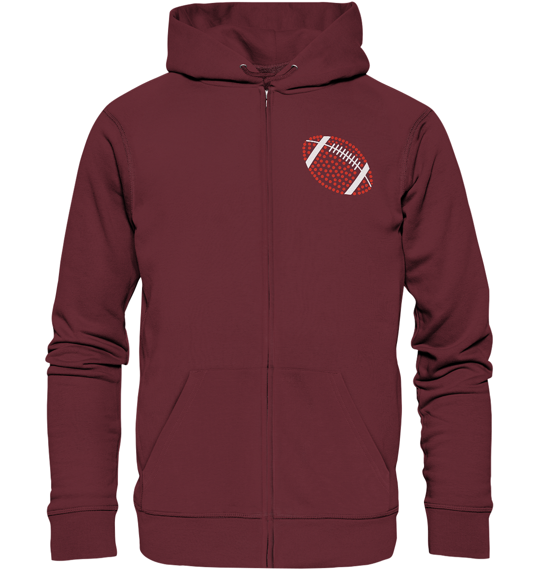 Football Dots - Organic Zipper