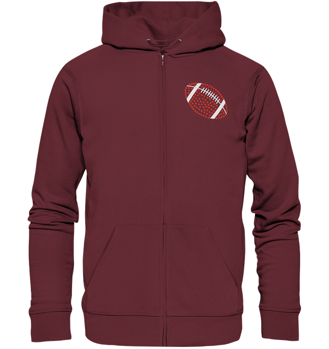 Football Dots - Organic Zipper