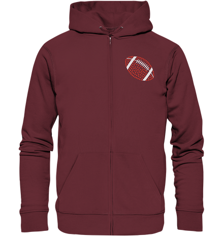 Football Dots - Organic Zipper