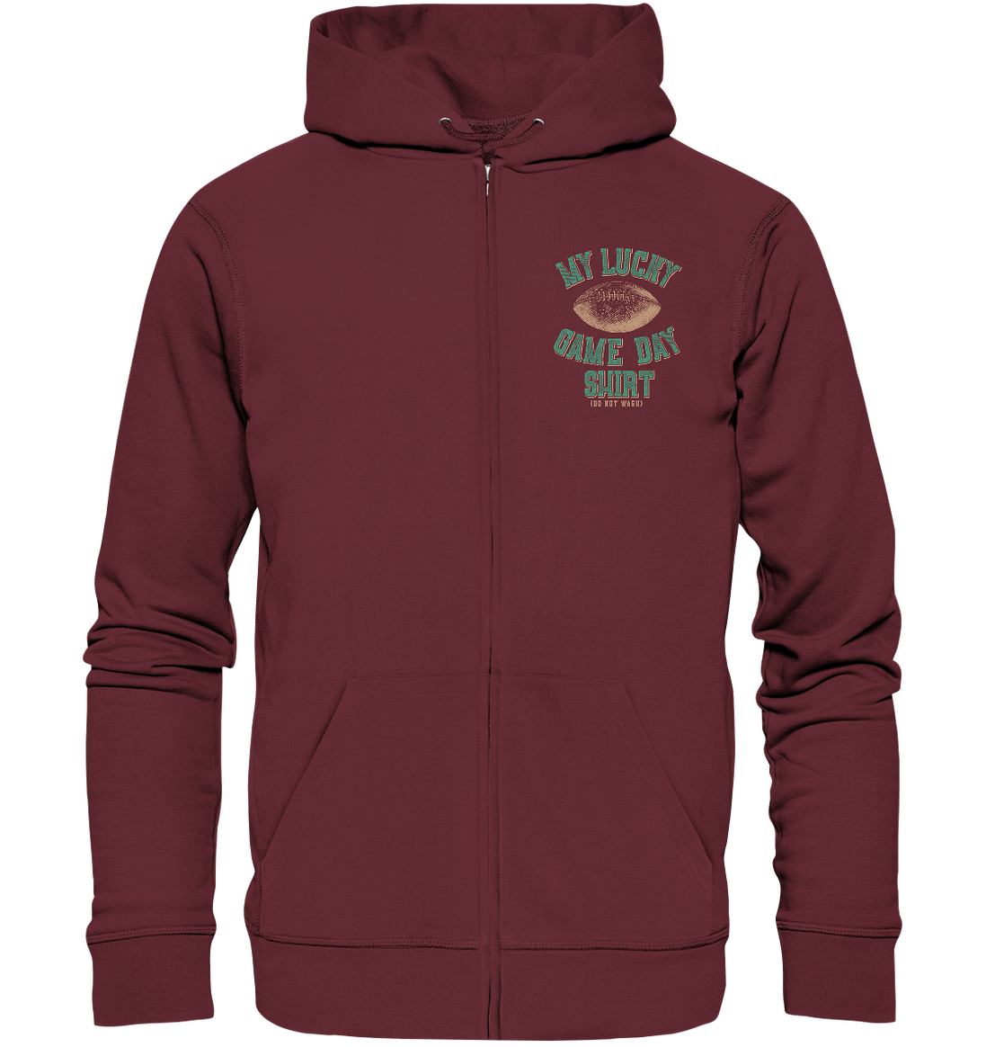My Lucky Game Day Shirt   - Organic Zipper