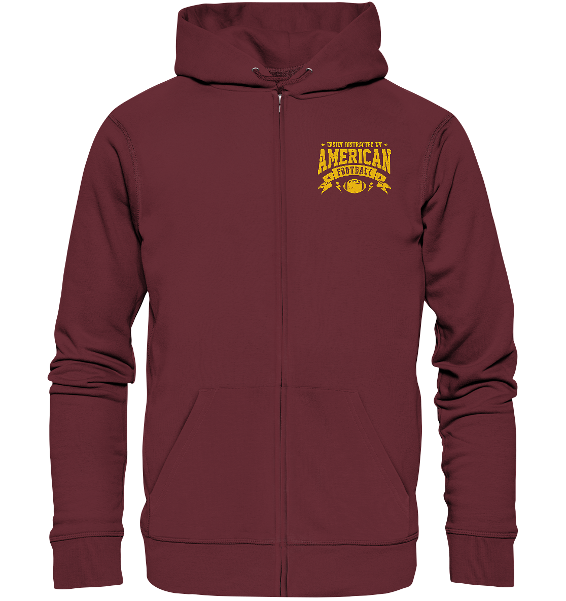 Easily Distracted - Organic Zipper