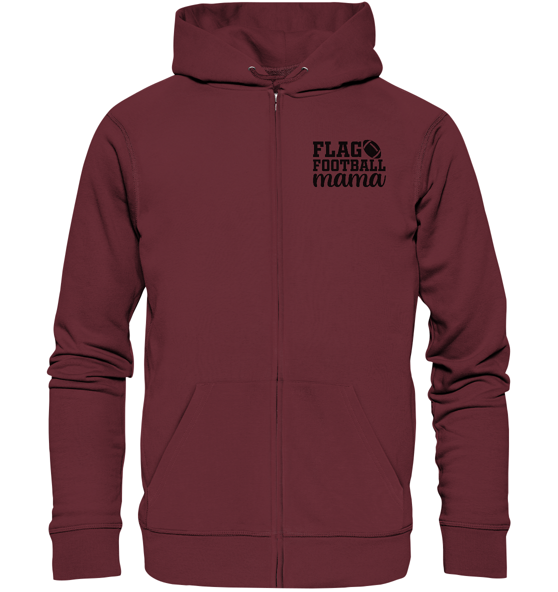Flag Football Mama - Organic Zipper