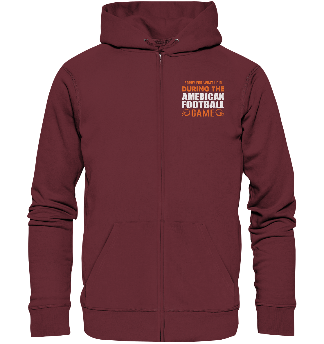 Sorry - Organic Zipper