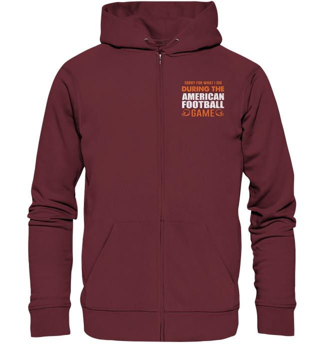 Sorry - Organic Zipper