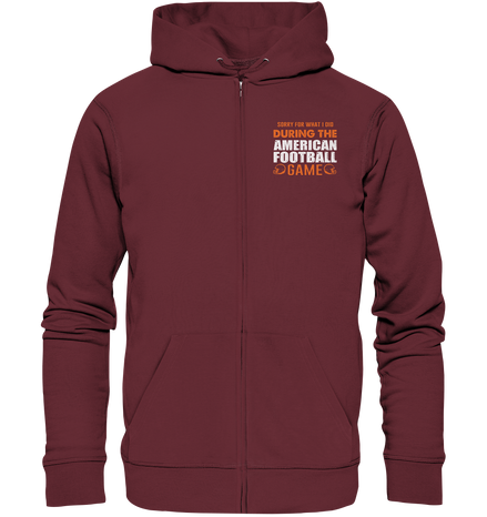 Sorry - Organic Zipper