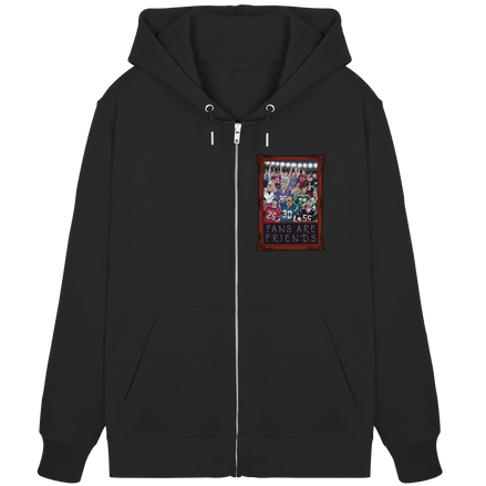 Fans are Friends  - Organic Zipper