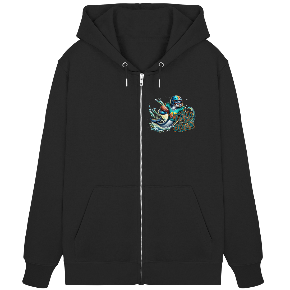 The Field is my Ocean - Organic Zipper