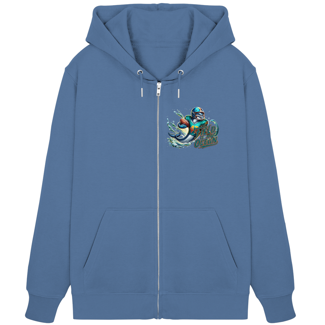 The Field is my Ocean - Organic Zipper
