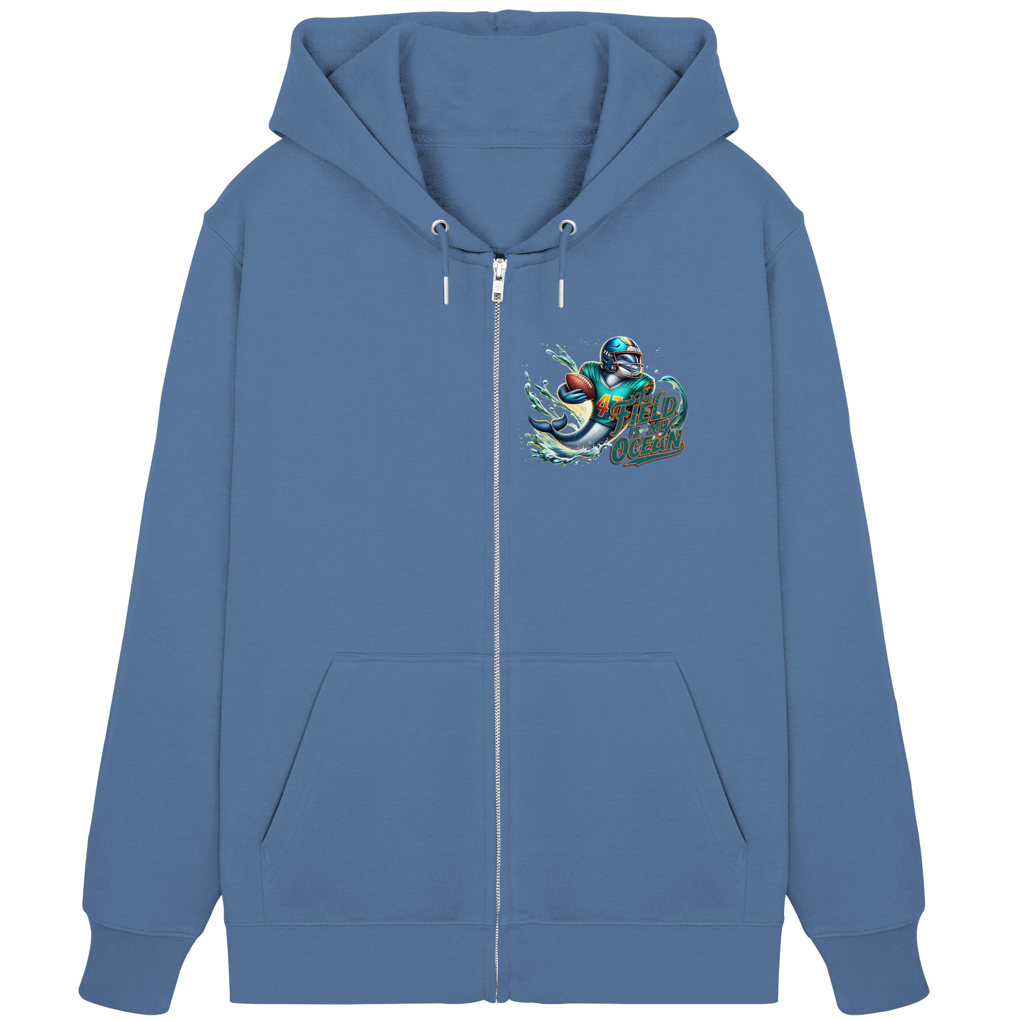 The Field is my Ocean - Organic Zipper