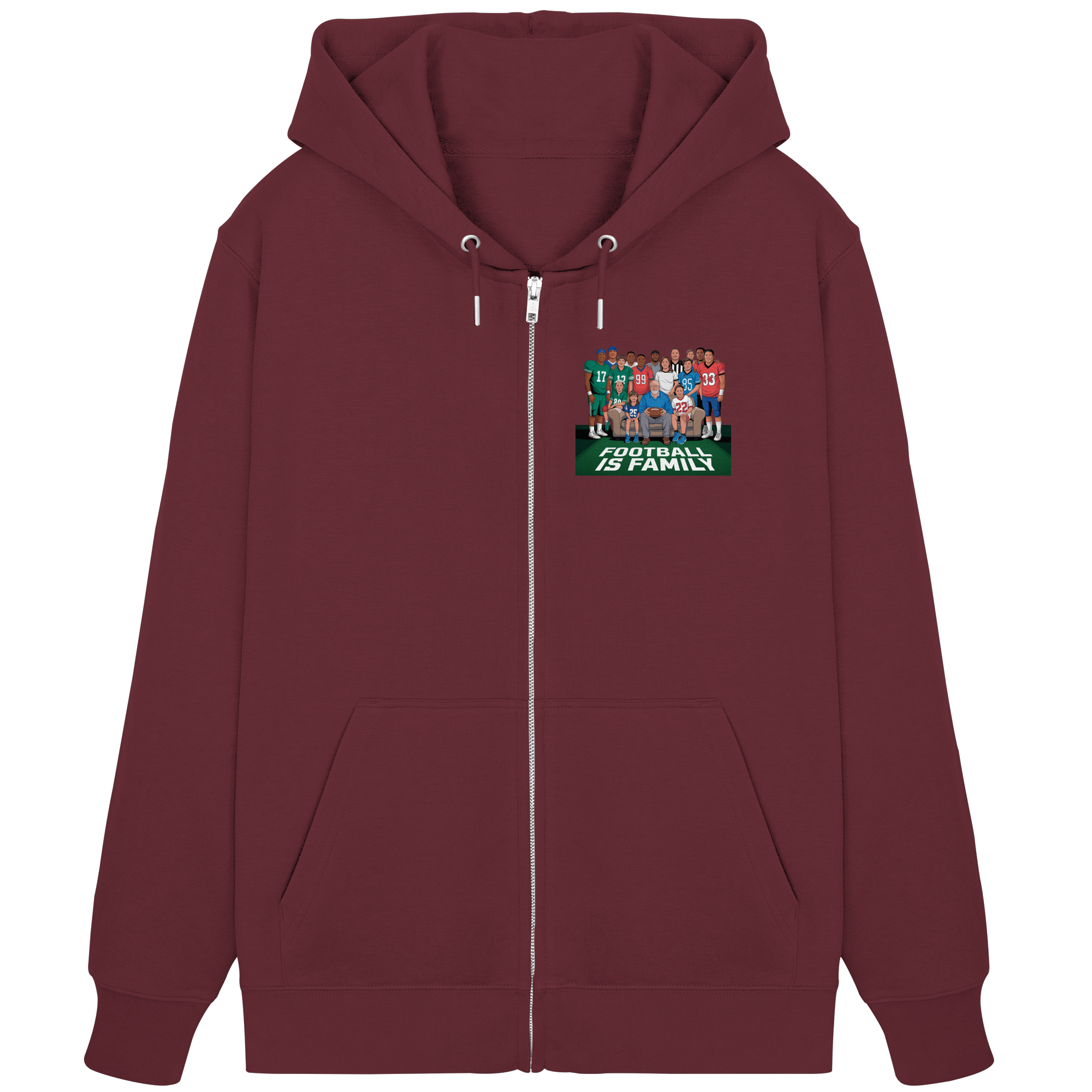 Football is Family - Organic Zipper