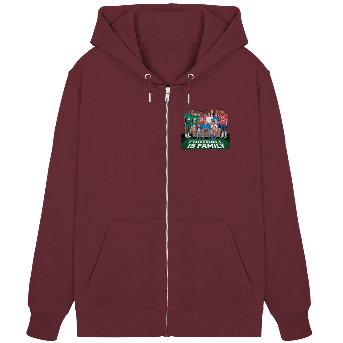 Football is Family - Organic Zipper