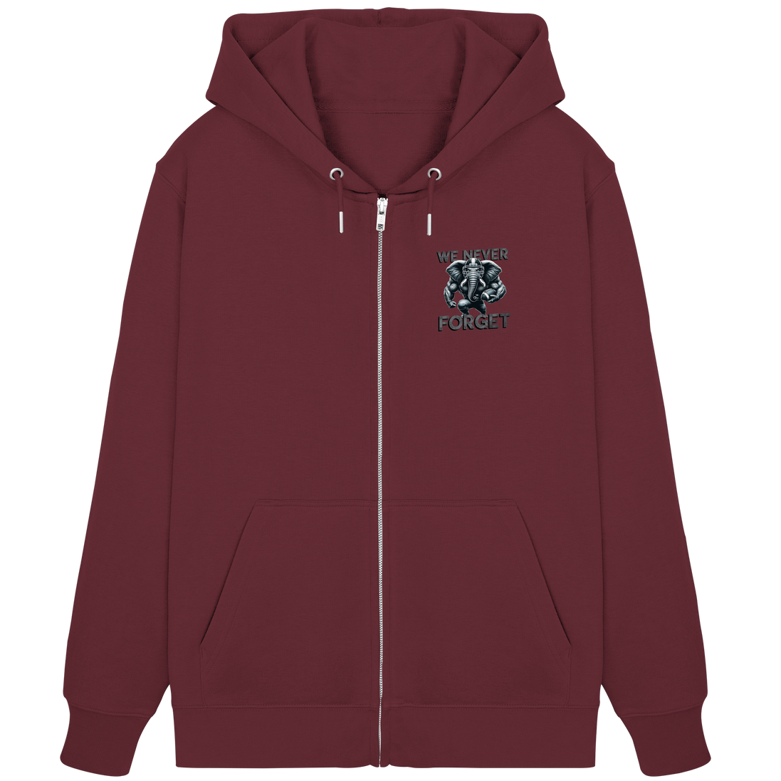 Elephant - Organic Zipper