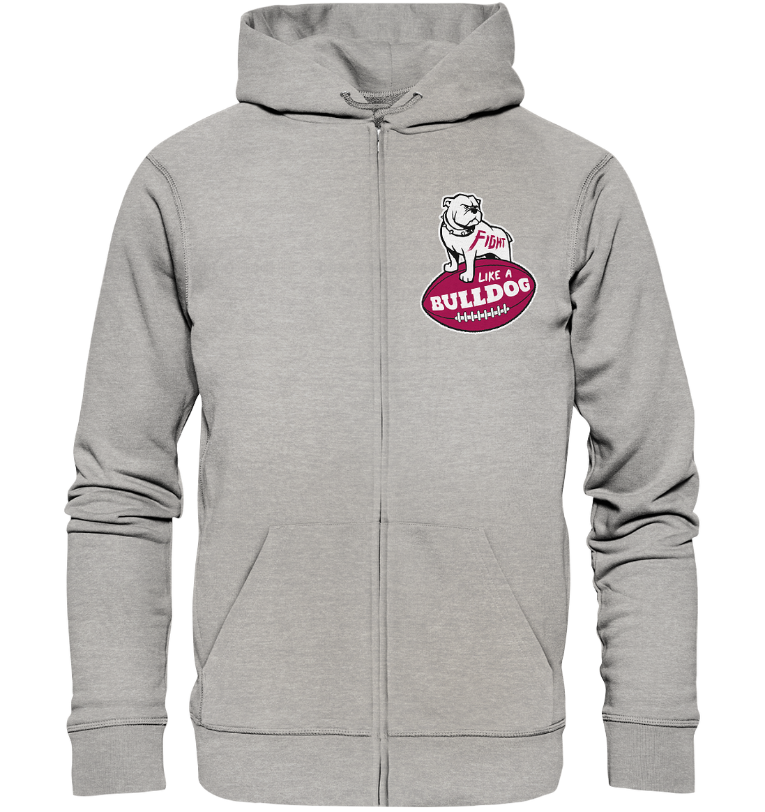 Fight like a Bulldog - Organic Zipper