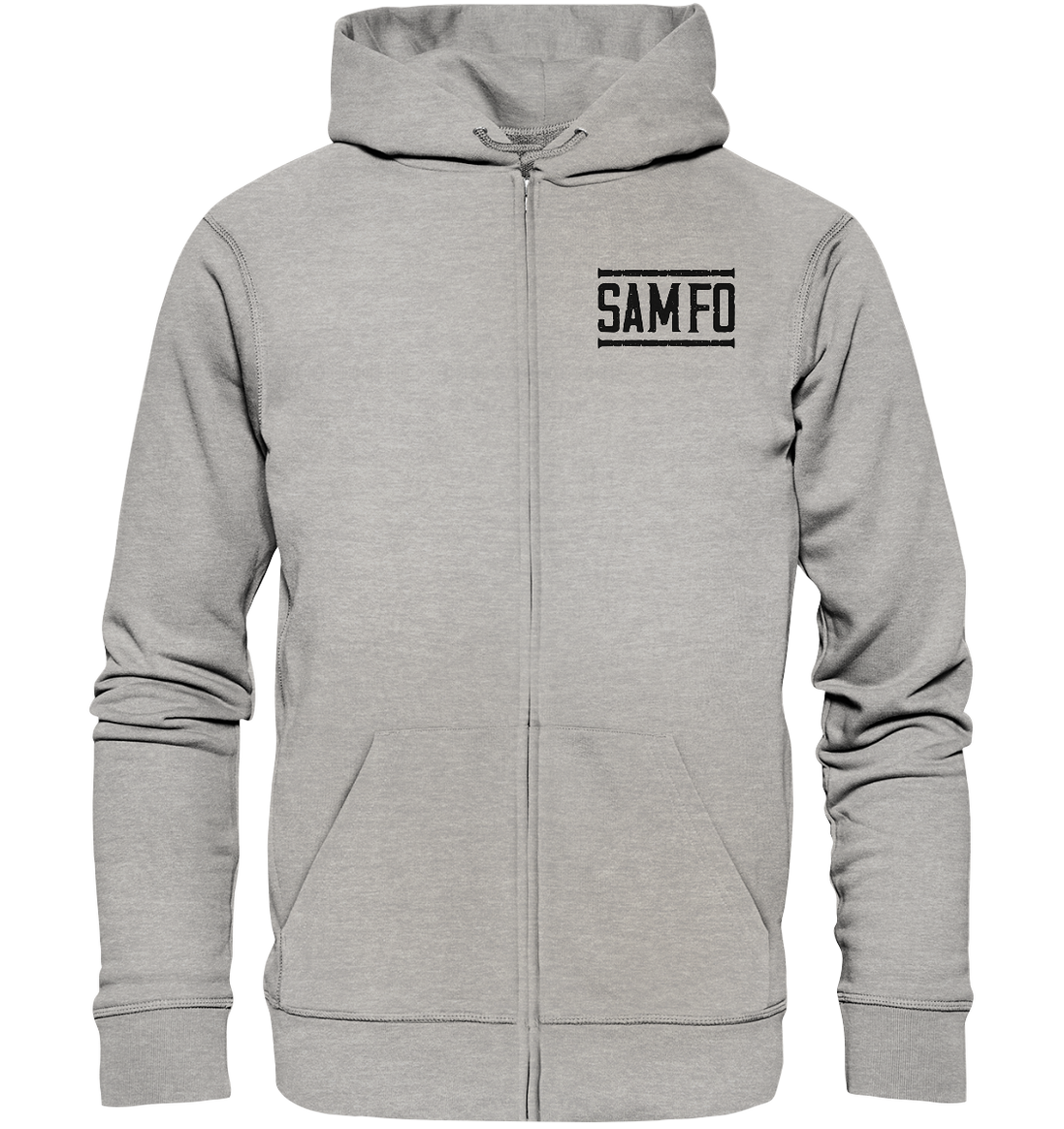 SAMFO black - Organic Zipper