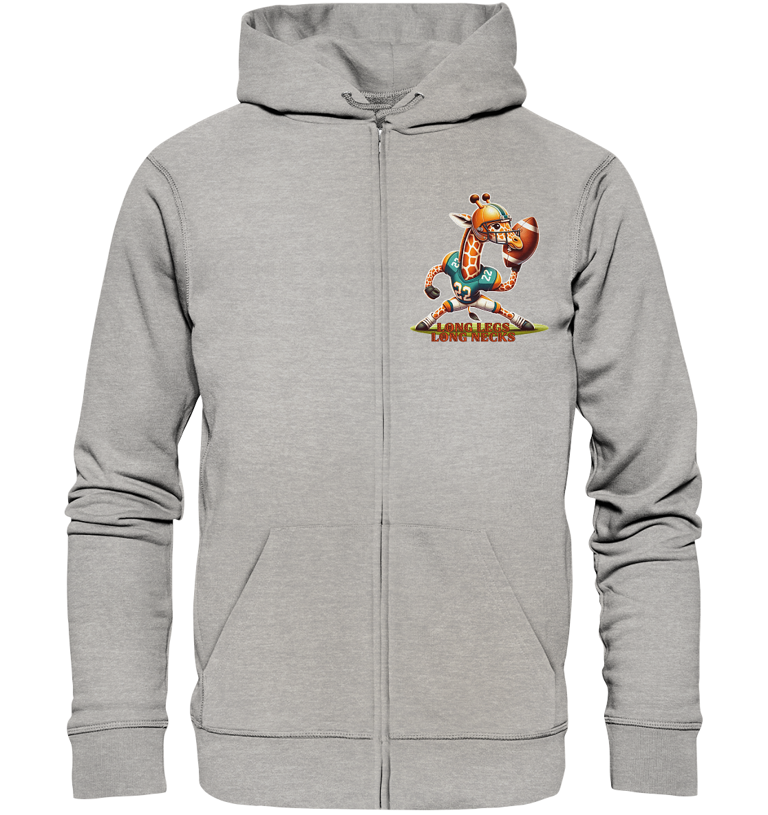 Giraffe - Organic Zipper