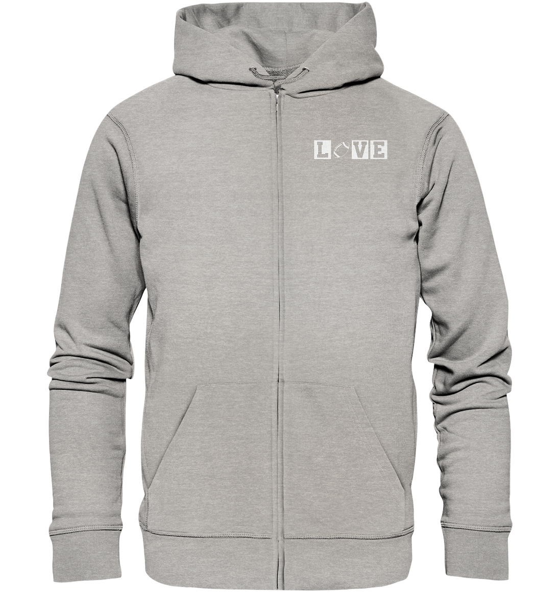 Love III - Organic Zipper