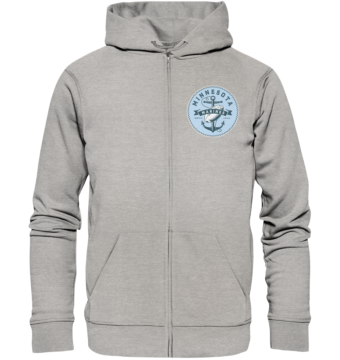Minnesota Marines II - Organic Zipper