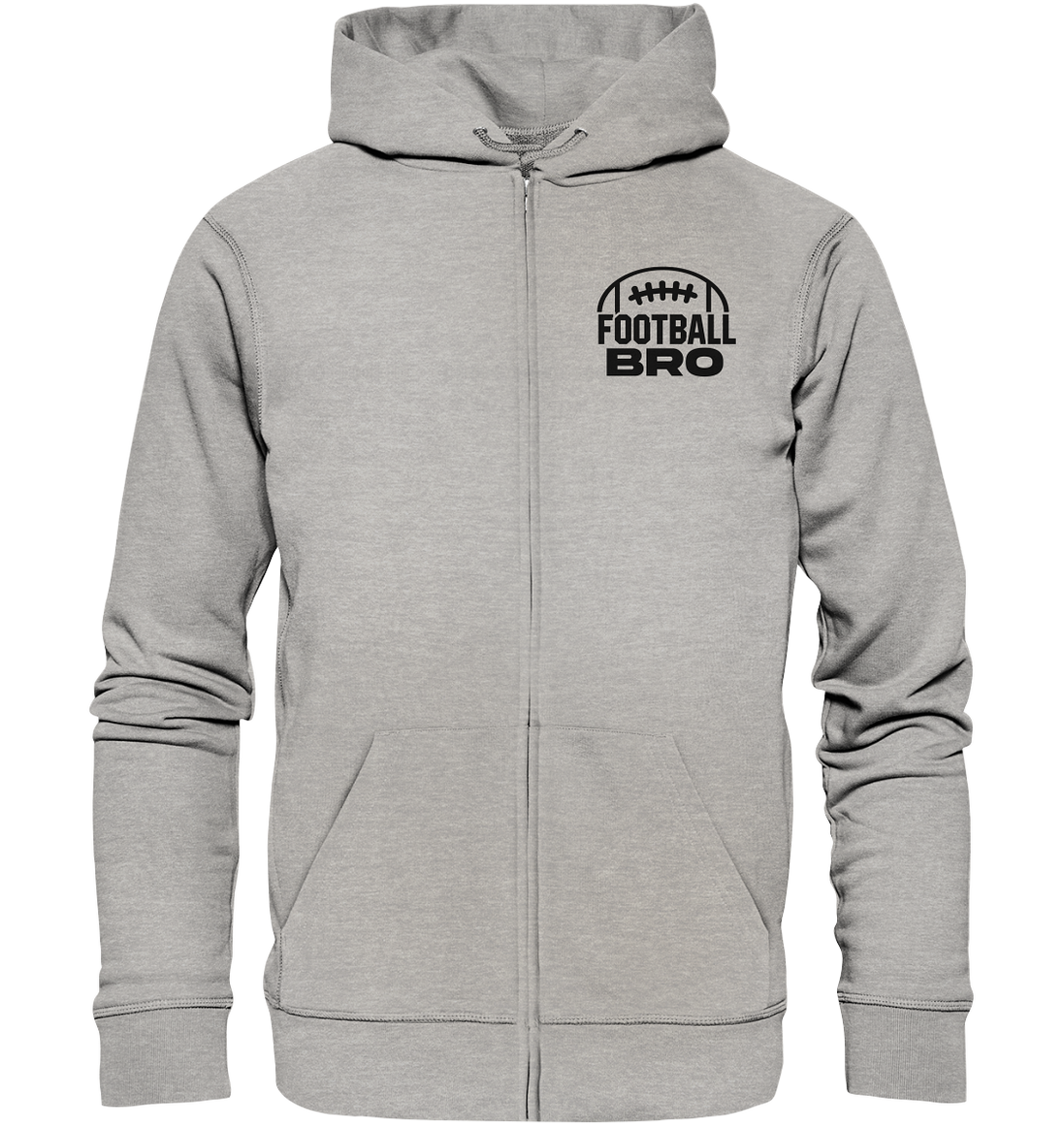 Football Bro  - Organic Zipper