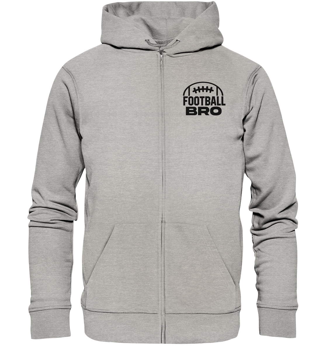 Football Bro  - Organic Zipper