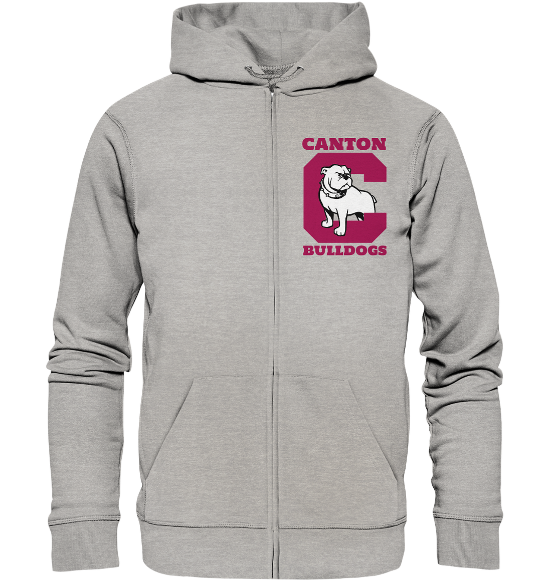 Canton Bulldogs - Organic Zipper