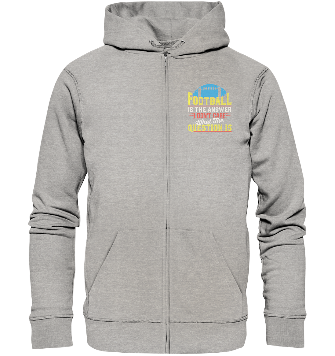 Football is the Answer - Organic Zipper