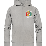 Game Day Vibes White - Organic Zipper