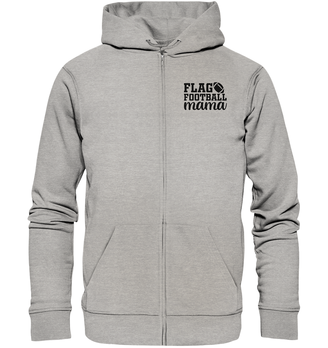 Flag Football Mama - Organic Zipper