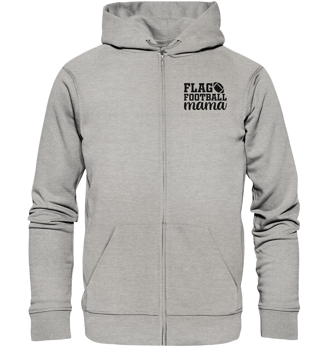 Flag Football Mama - Organic Zipper