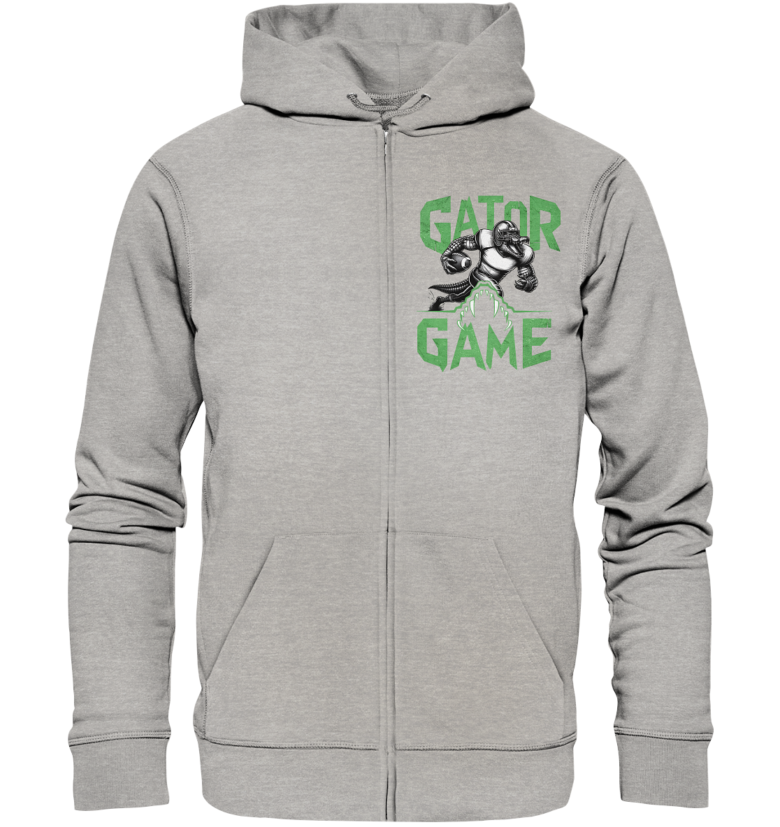 Gator Game - Organic Zipper