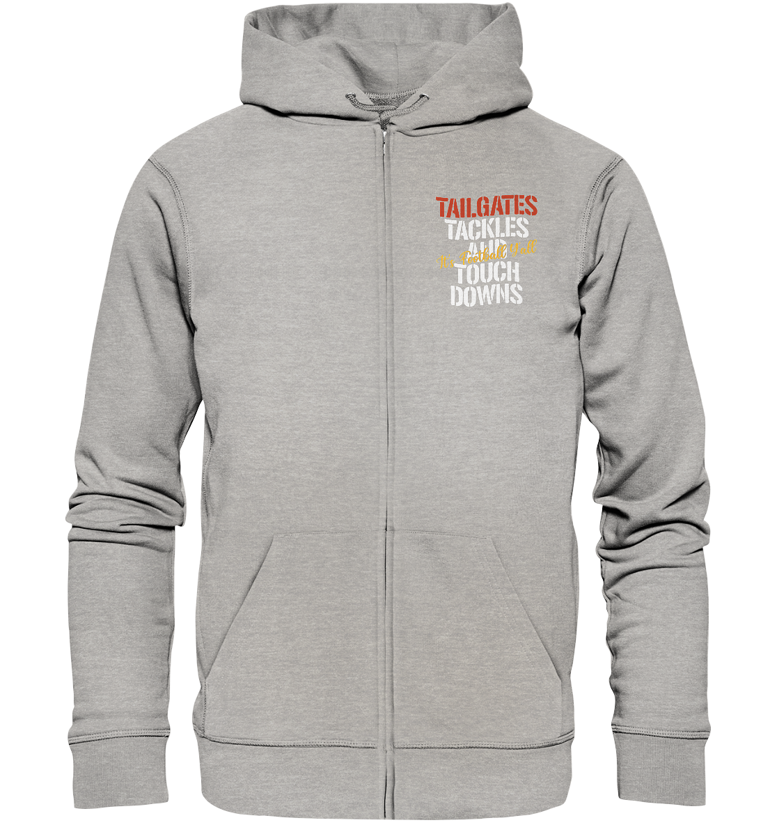 Tailgate Tackles - Organic Zipper
