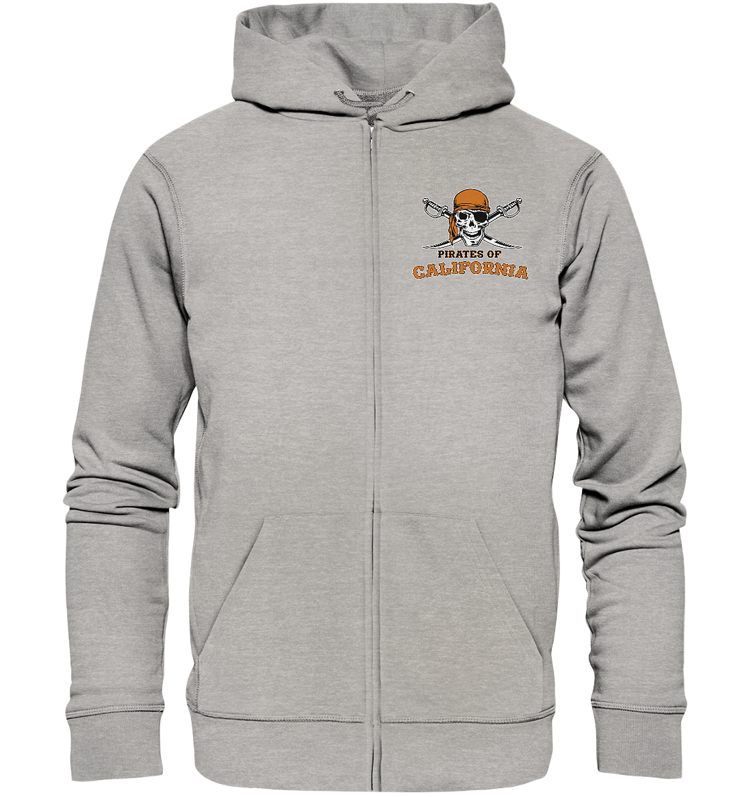 Pirates of California - Organic Zipper