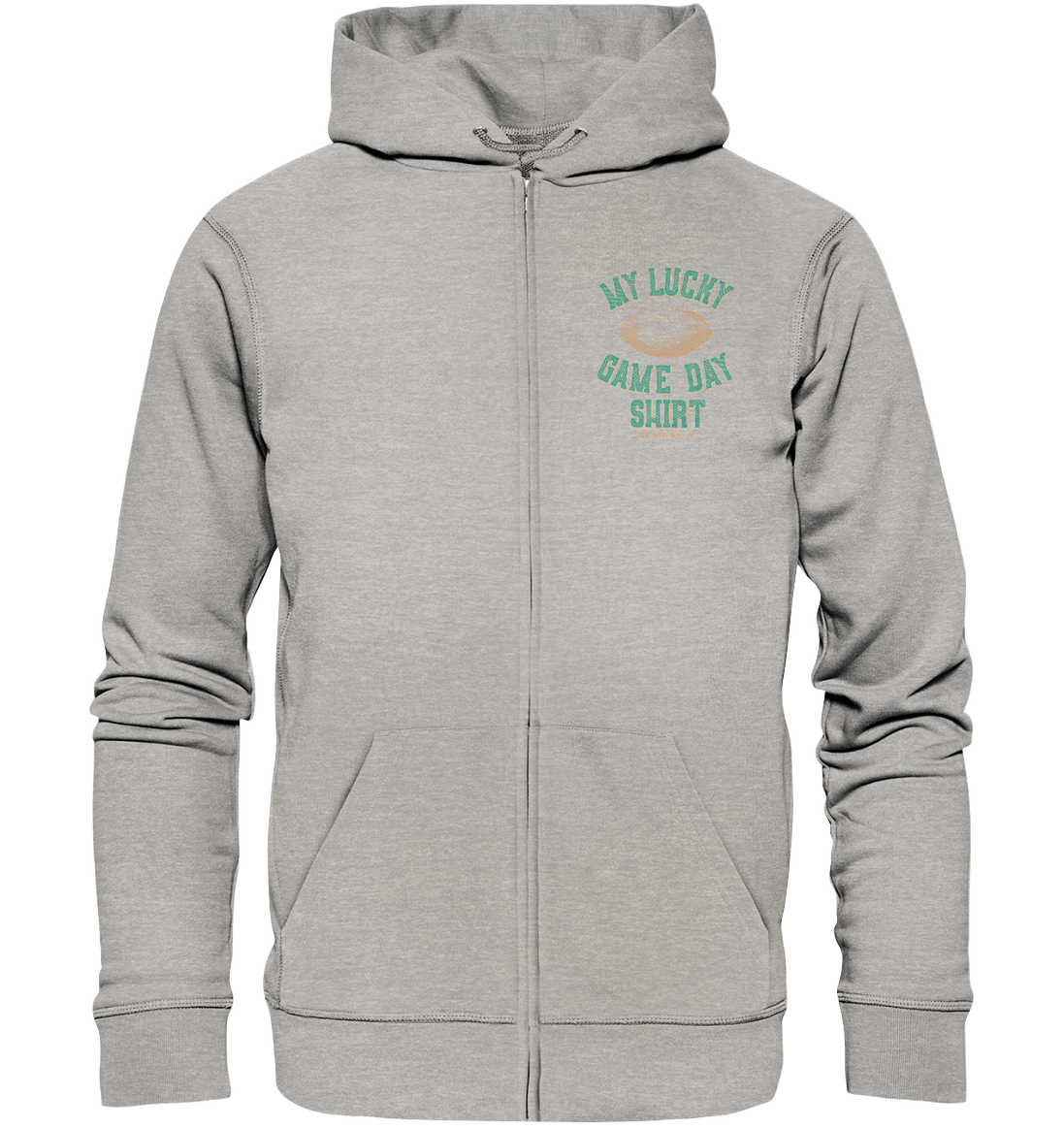 My Lucky Game Day Shirt   - Organic Zipper