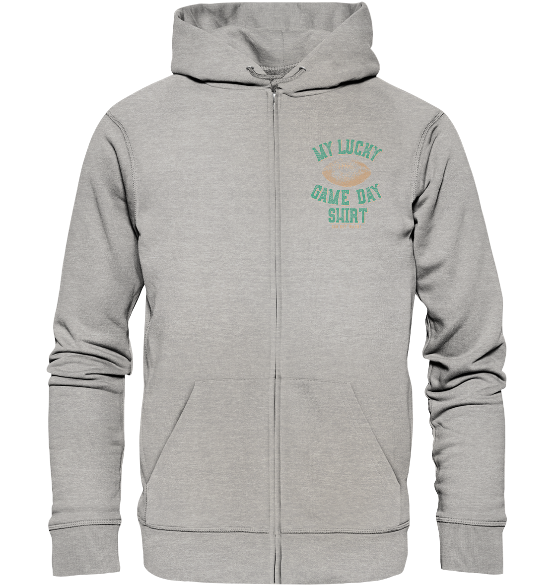 My Lucky Game Day Shirt   - Organic Zipper