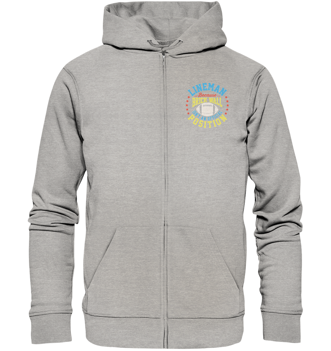 Lineman Brick Wall - Organic Zipper
