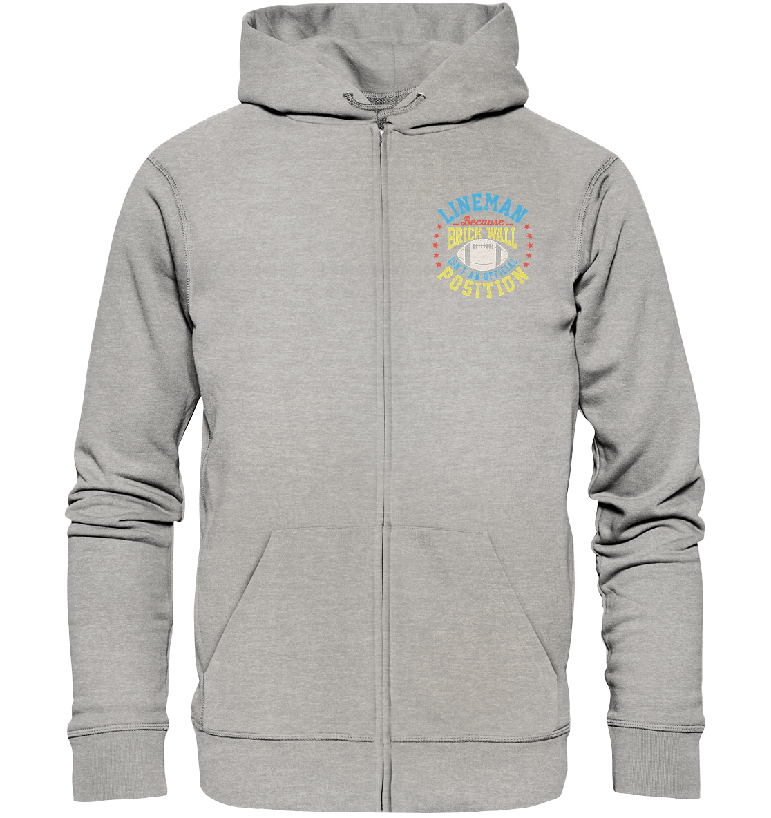 Lineman Brick Wall - Organic Zipper