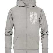 USA Flag Fight - Organic Zipper