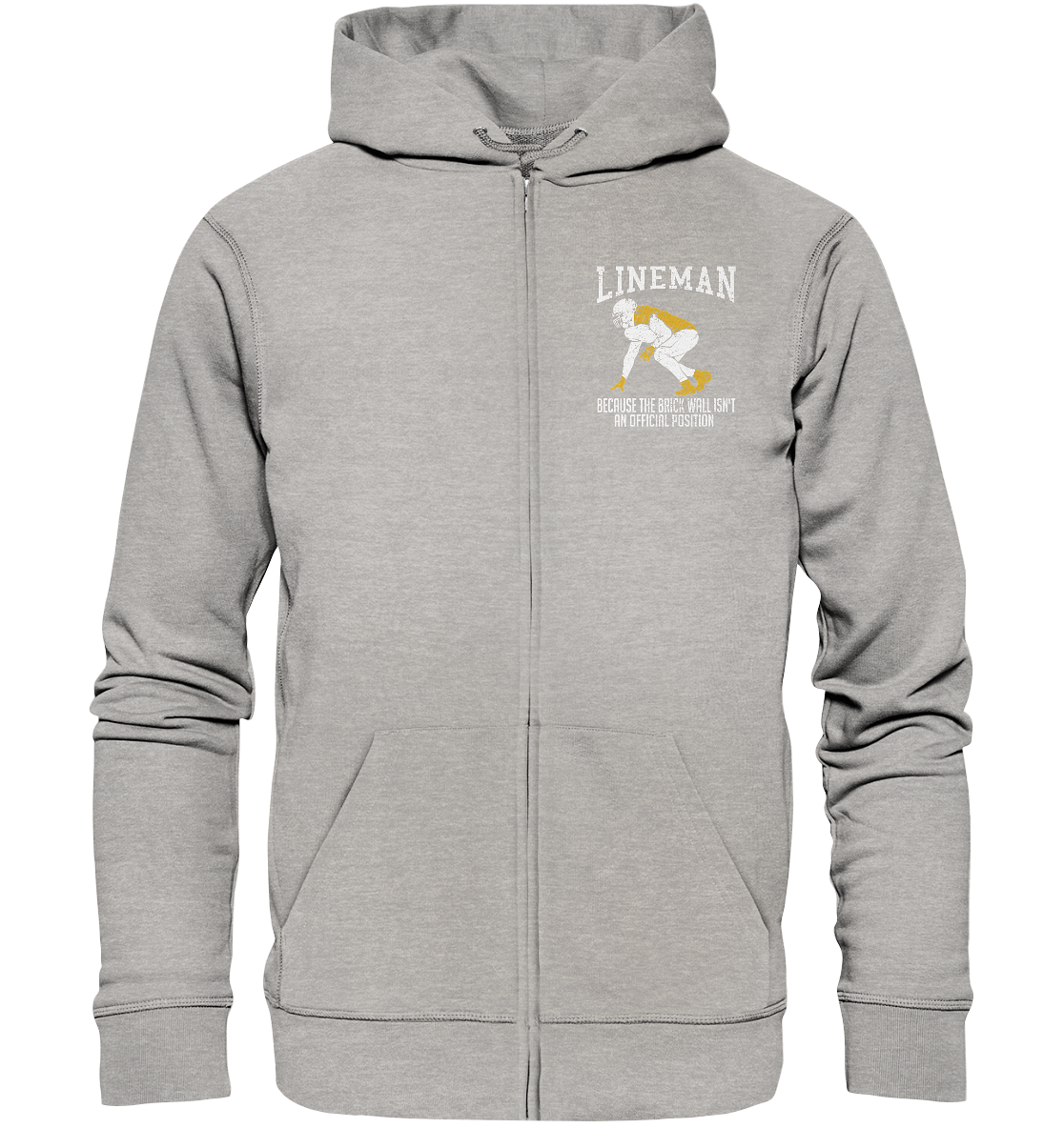 Lineman Heroes - Organic Zipper