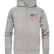 American Football Banner - Organic Zipper